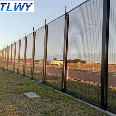 Anping TLWY Line Post 60*2mm Havaalanı Çevre Eskrim Yüksek Güvenlik