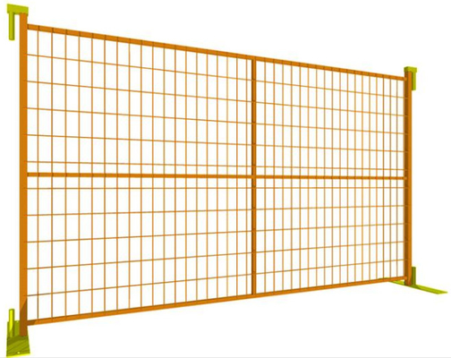 42 Mikron Güvenli Geçici İnşaat Çit Panelleri 2.1x2.4m